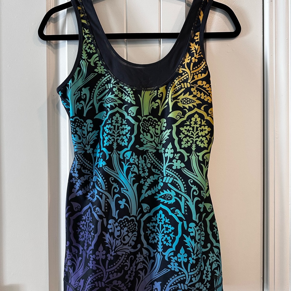 Reebok Multicolor Floral Women's Tank Top